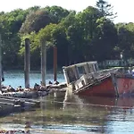 Fjellerup Met Uitzicht Op Het Water
